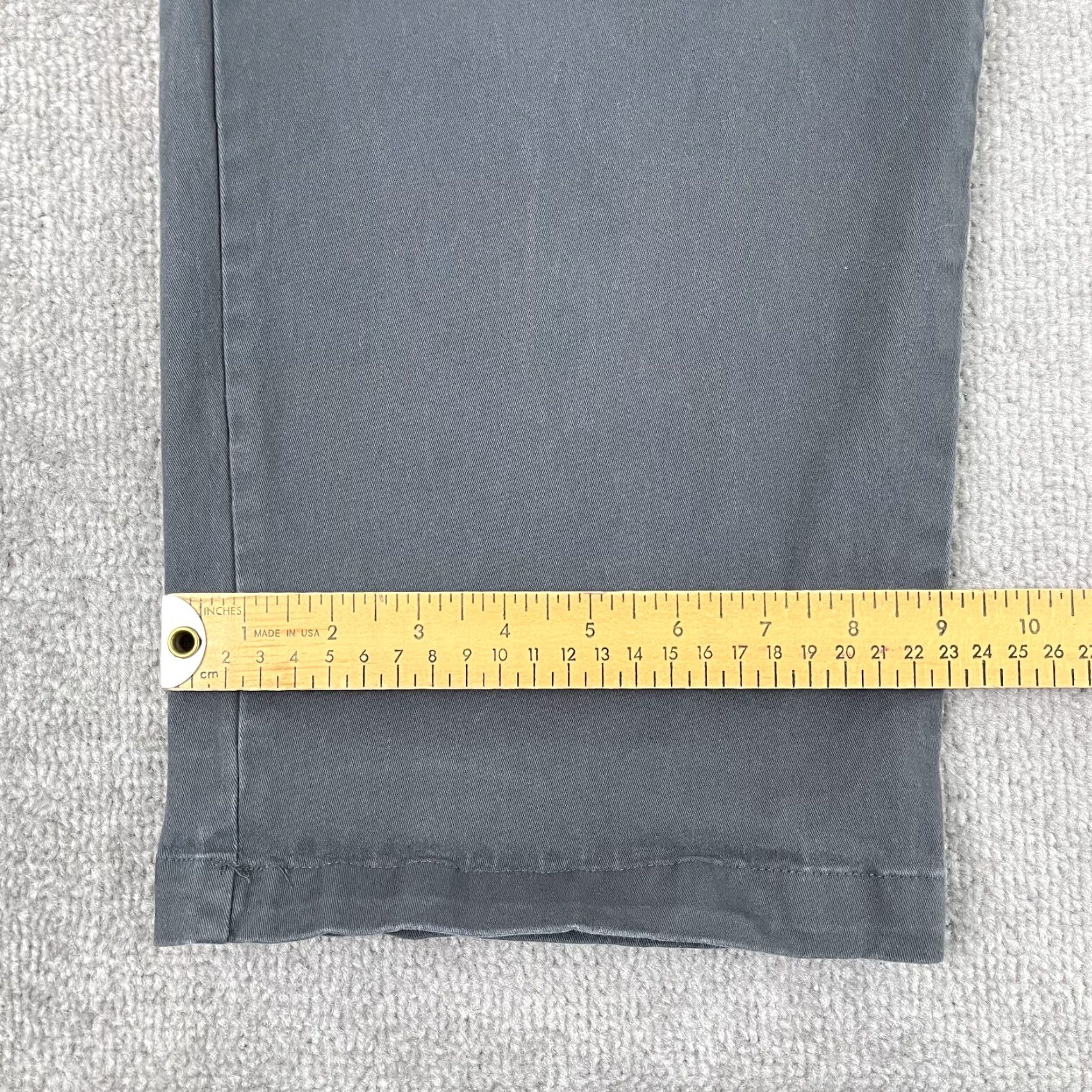 CO DIXXON Chino Pants 44x32 Straight Leg Gray D-FLEXX Stretch Mens Size US 44 / EU 60 - 5 Thumbnail