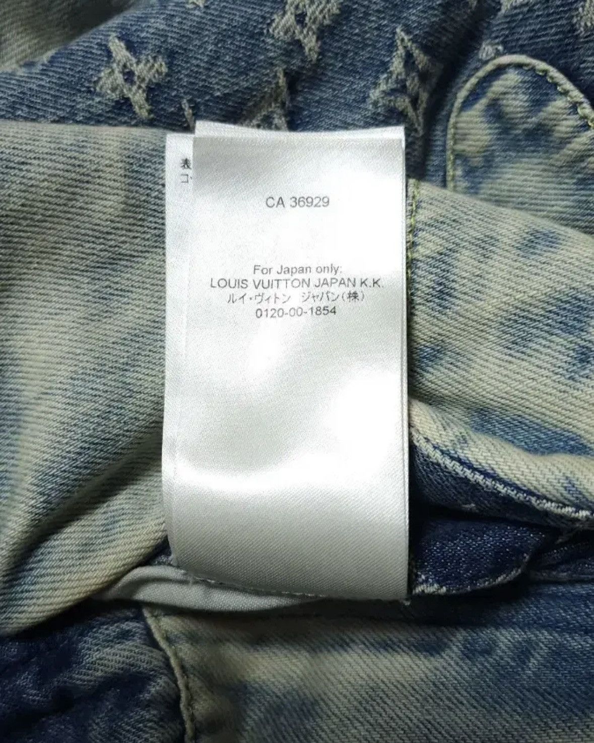Louis Vuitton × Nigo Louis Vuitton Nigo Monogram Patchwork Denim Hood Zipup JKT Size US L / EU 52-54 / 3 - 12 Thumbnail