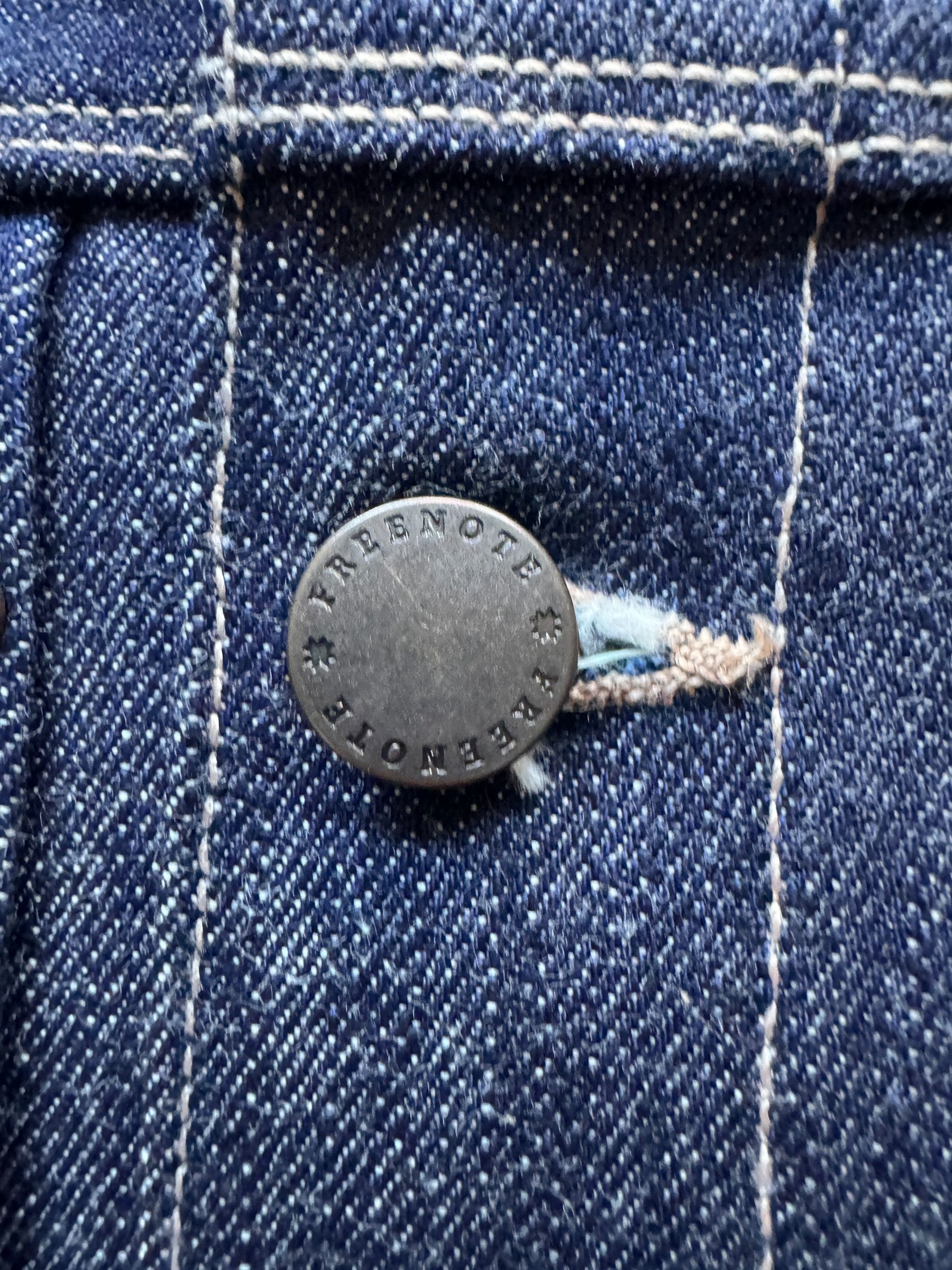 Freenote Cloth Freenote RJ-3 13 Ounce Indigo Denim SZ M Size US M / EU 48-50 / 2 - 7 Thumbnail
