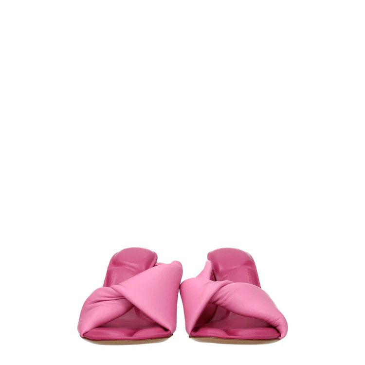 Jacquemus ob1o1e1124 Leather Sandals in Pink Size US 11 / IT 41 - 3 Thumbnail