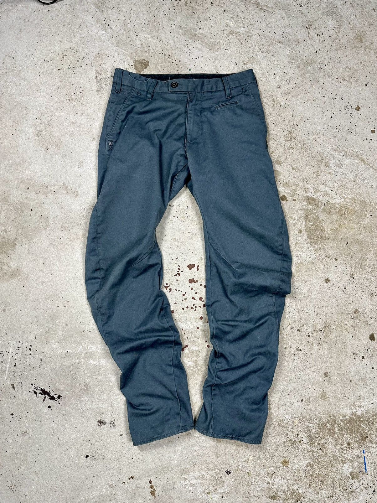 G-Star Vintage Y2K G Star Raw 3301 Chino Loose Tapered Pants Size US 31 - 1 Thumbnail
