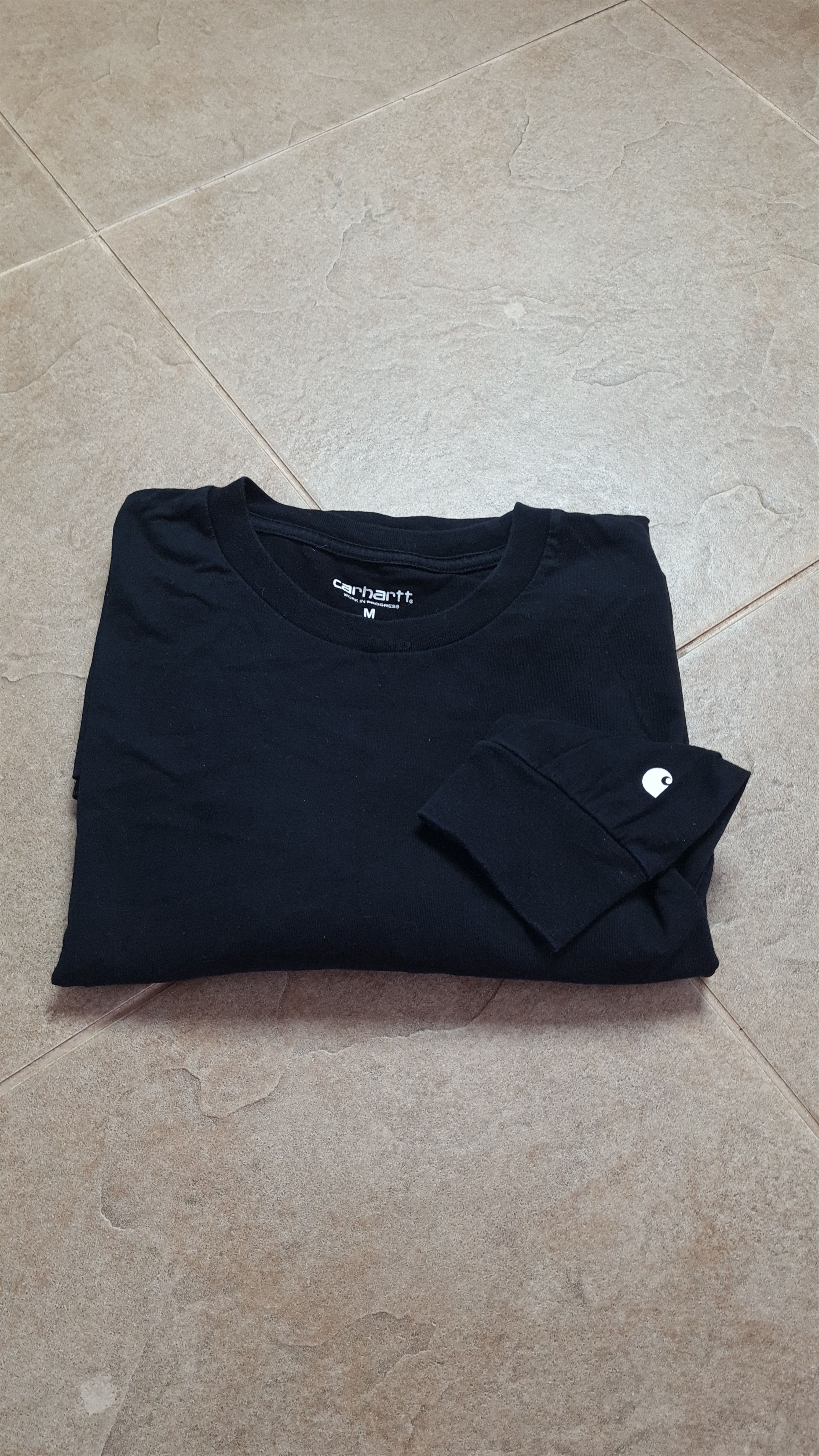 Carhartt Mens sweatshirt Carhartt Long Sleeve T-shirt Black Size M Size US M / EU 48-50 / 2 - 4 Thumbnail