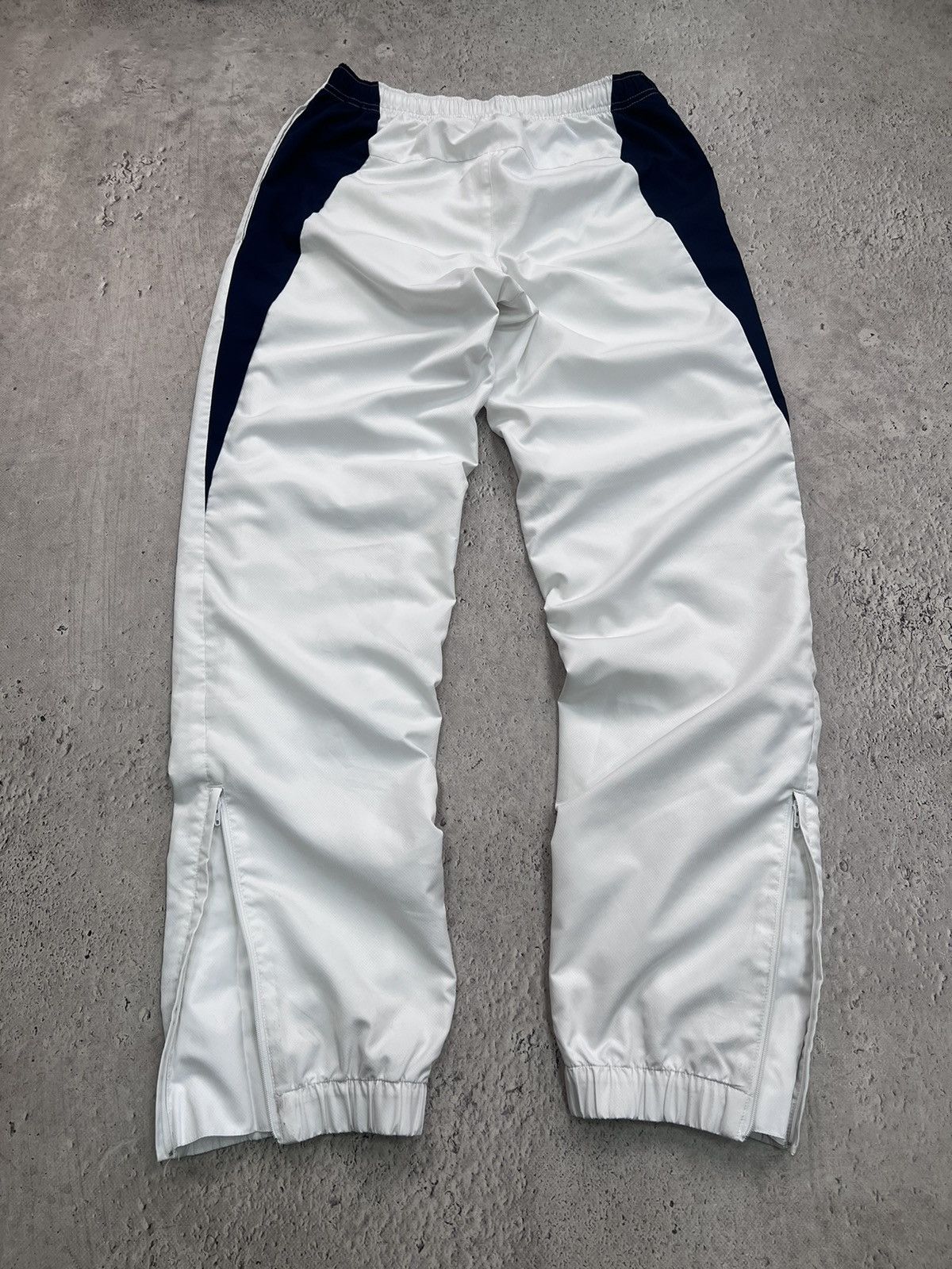 Japanese Brand × Lacoste Vintage Y2K Lacoste Nylon TRACK BAGGY pants 90s rare Size US 30 / EU 46 - 10 Thumbnail