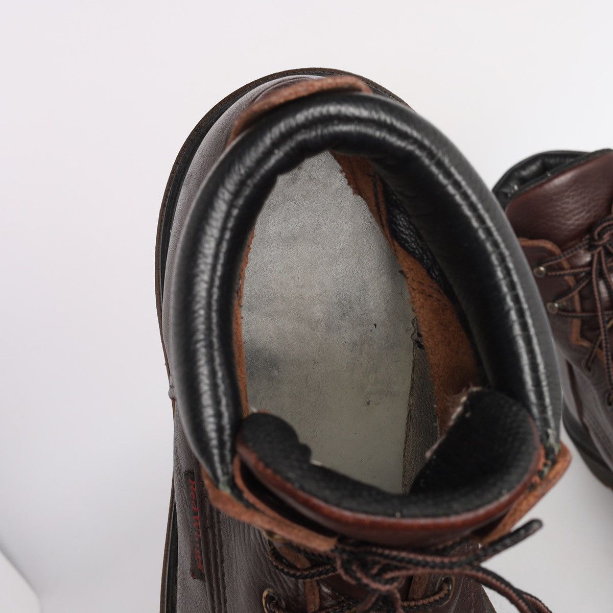 Red Wing Red Wing 606 Work Boots Leather Nutmeg Ebbtide Shoes USA Size US 9.5 / EU 42-43 - 16 Thumbnail