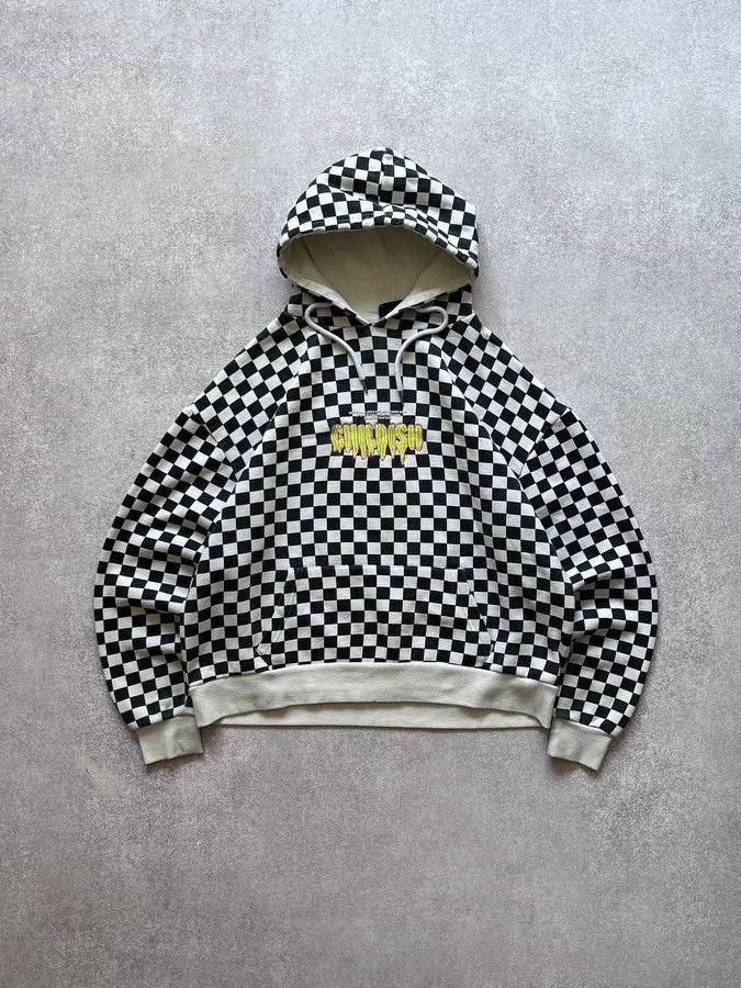 Vintage Vintage Childish Checkered Boxy Hoodie S Size US S / EU 44-46 / 1 - 1 Thumbnail
