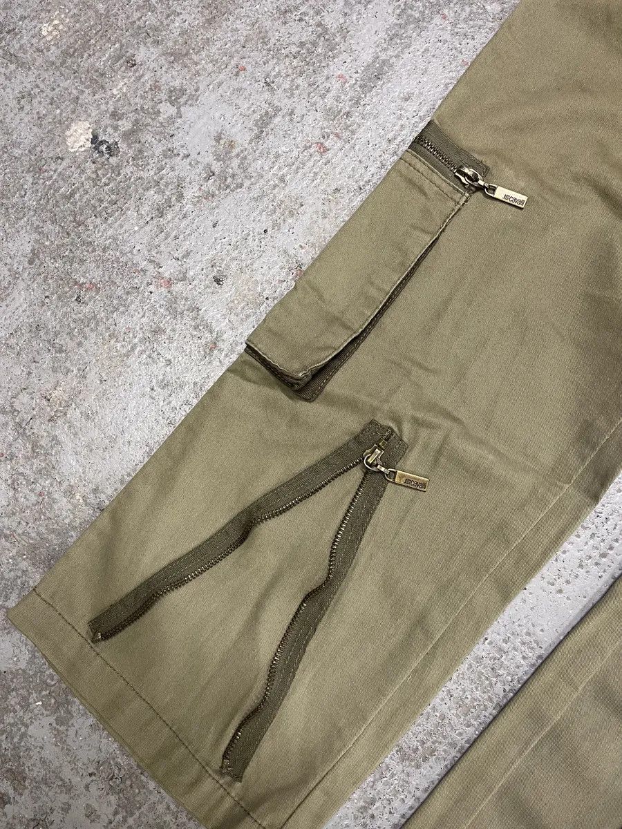 Just Cavalli SS2005 Cavalli Olive Military Multi Zips Cargo Pants Size US 30 / EU 46 - 8 Thumbnail