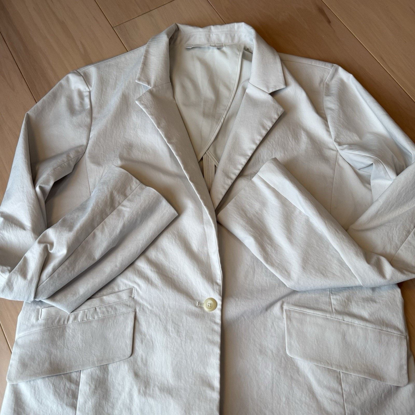 Lululemon Lululemon Relaxed Fit Twill Single Button Blazer W M Size M / US 6-8 / IT 42-44 - 5 Thumbnail