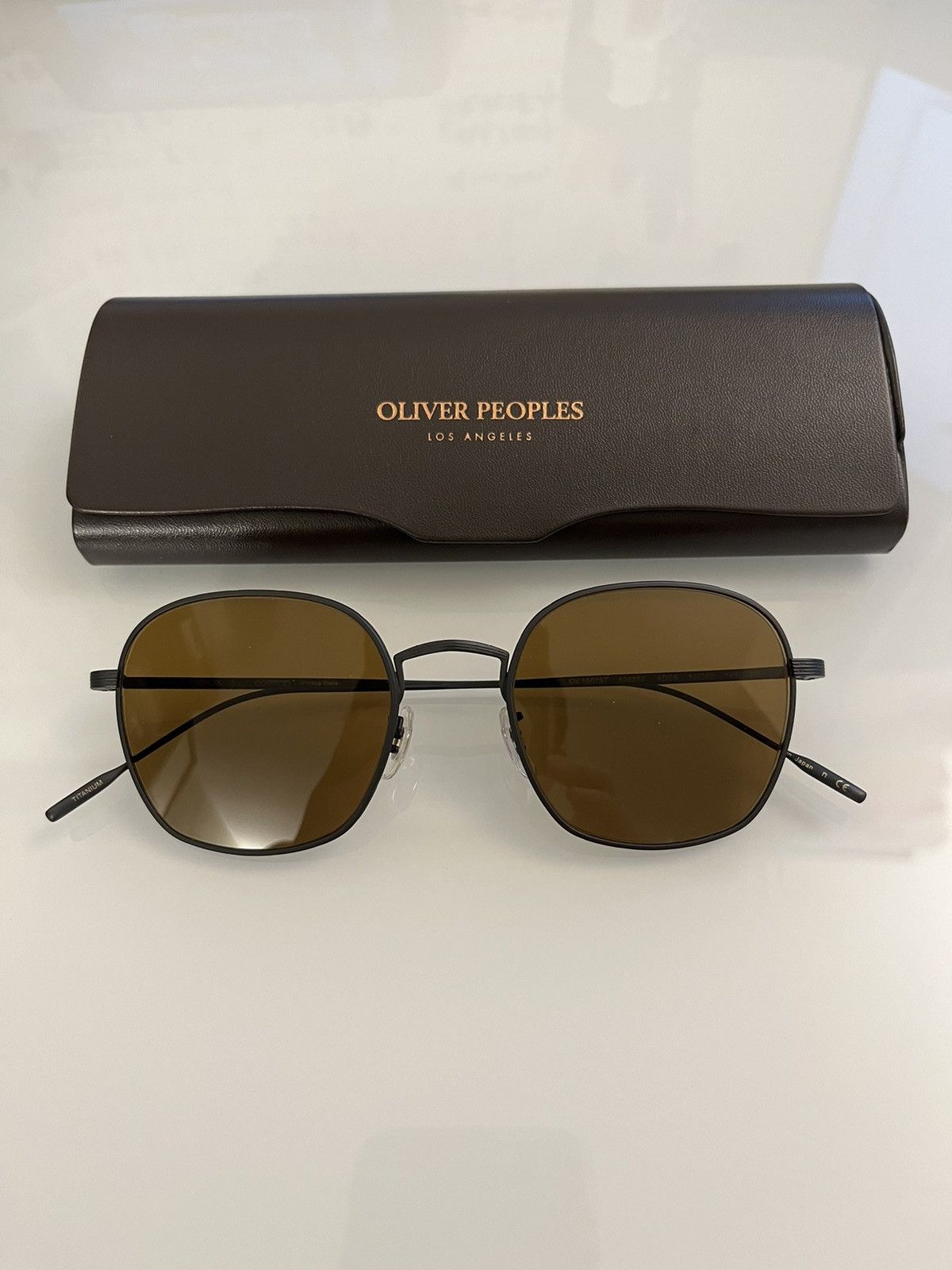 Oliver Peoples OLIVER PEOPLES ADES Titanium SUN 50mm Size ONE SIZE - 14 Thumbnail
