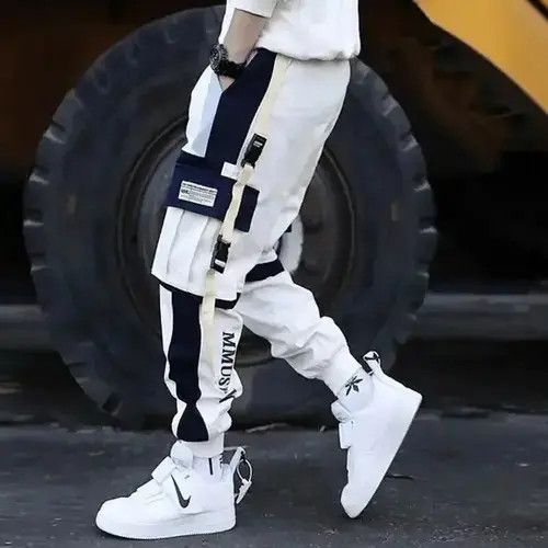 Japanese Brand × Vintage New Streetwear Men's Multi Pockets Cargo Harem Pants Size US 31 - 3 Thumbnail
