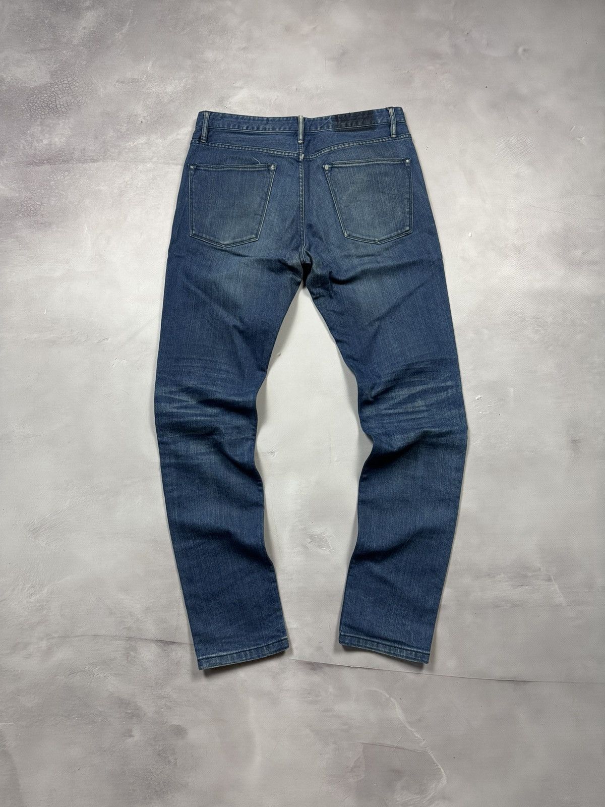 Helmut Lang Helmut Lang Side-Zip Skinny Jeans(Blue/32) Size US 32 / EU 48 - 2 Thumbnail