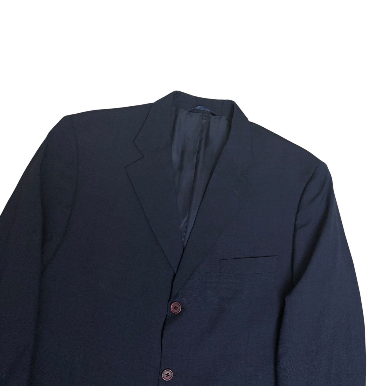 Vitale Barberis Canonico $700 VITALE BARBERIS CANONICO Blazer Sport Jacket Business Size 44R - 4 Thumbnail