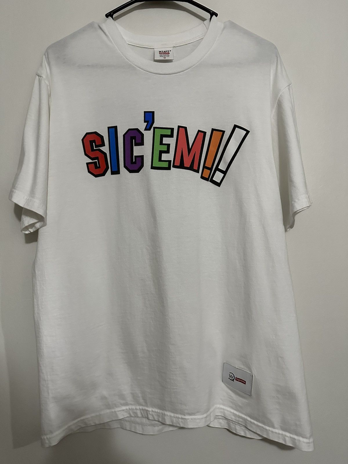 Supreme Supreme WTAPS Sic'Em! Tee | Grailed