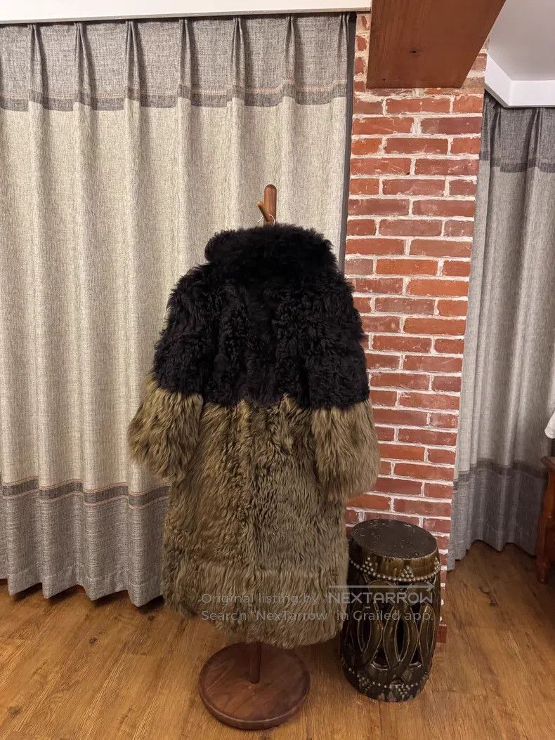 Loewe Loewe Leather and Fur Integrated Fur Jacket Size 4XL / US 24-26 - 2 Thumbnail