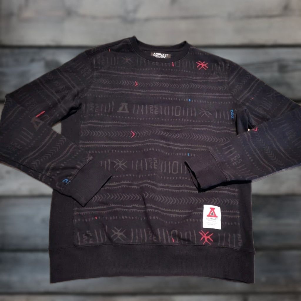 Gloverall ASPHALT YACHT CLUB AOP ALL OVER PRINT CREWNECK SWEATSHIRT SZ M Size US M / EU 48-50 / 2 - 1 Thumbnail