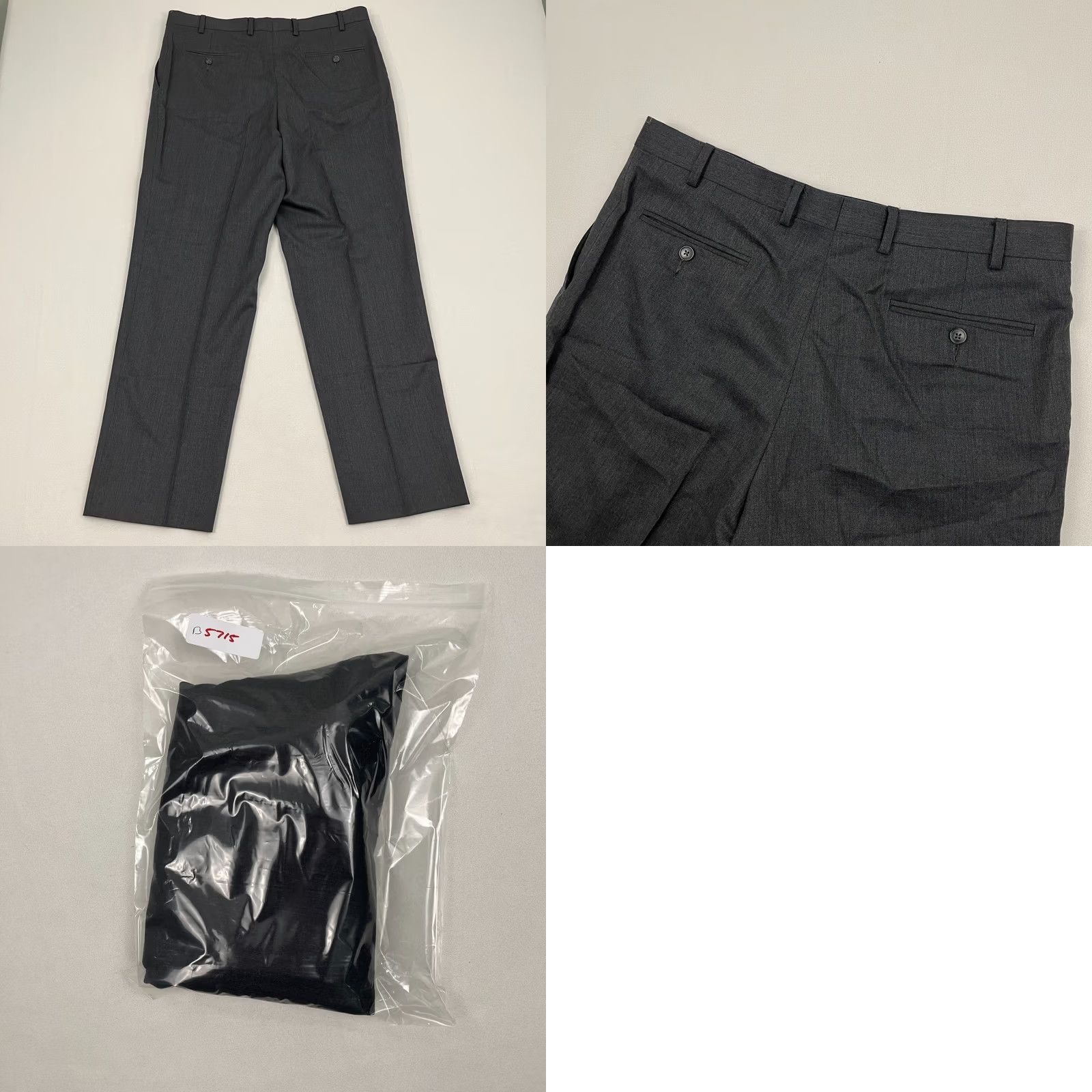 Ralph Lauren Lauren Ralph Lauren Pants Mens 36 x 30 Gray Wool Pleated Trousers Slacks Career Dress Pants Regular 36 Gray Wool Preppy Classic Outdoor Mens Size US 36 / EU 52 - 8 Thumbnail