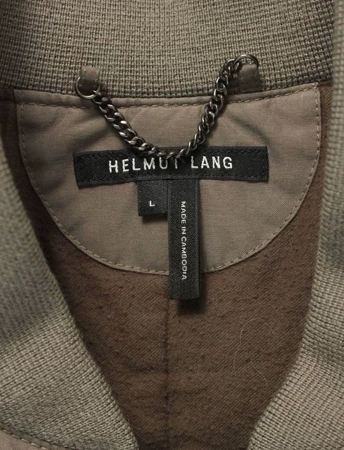 Helmut Lang Helmut Lang MA-1 archive cotton jacket2412-Nextarrow Size US L / EU 52-54 / 3 - 3 Thumbnail