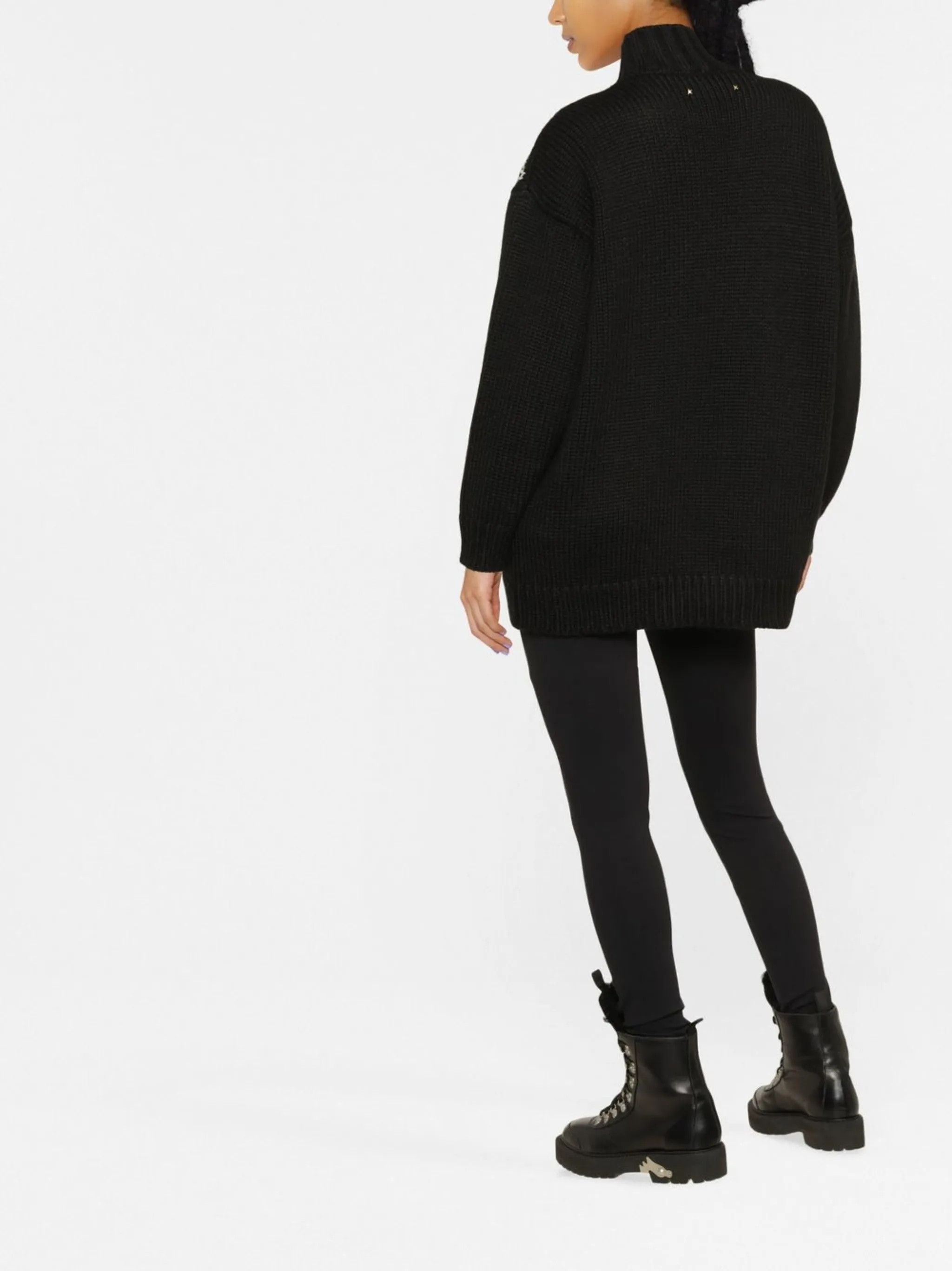 Golden Goose o1y0825 Turtleneck Sweater in Multicolor Size L / US 10 / IT 46 - 3 Thumbnail