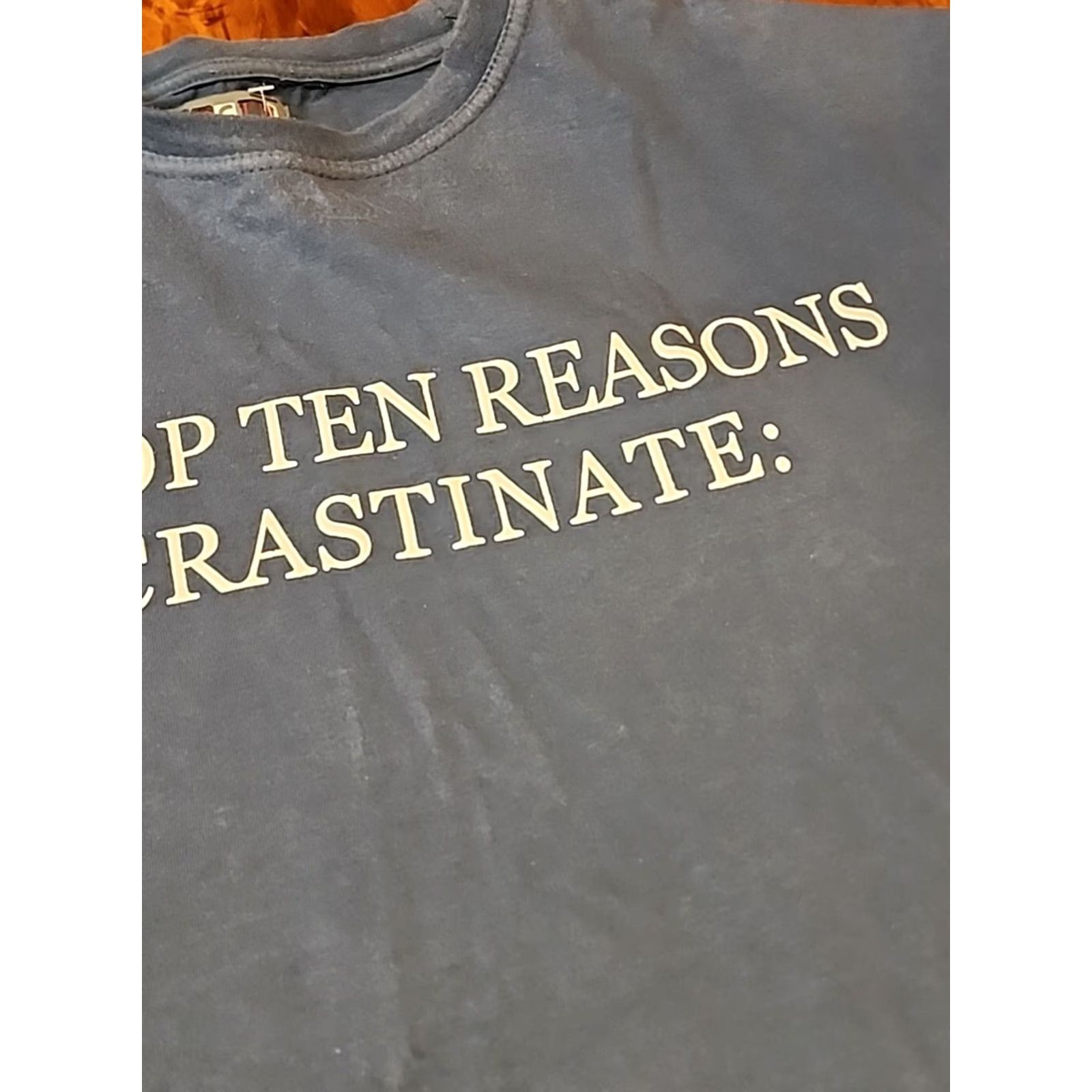 Vintage VINTAGE Mogul Procrastination Tee T-Shirt Size US XXL / EU 58 / 5 - 5 Thumbnail