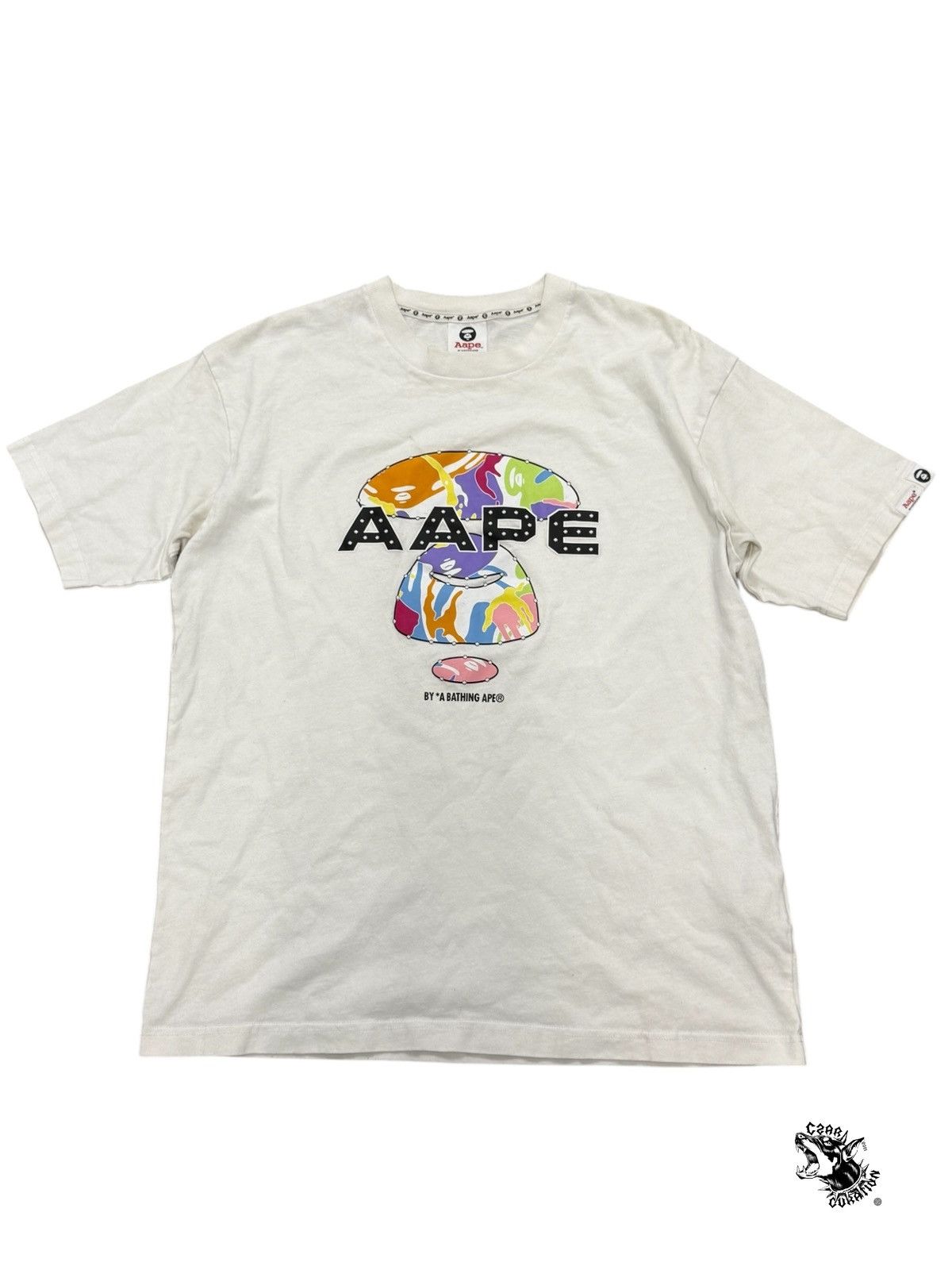 Aape Bape aape multi colored graphic t shirt Size US M / EU 48-50 / 2 - 1 Thumbnail