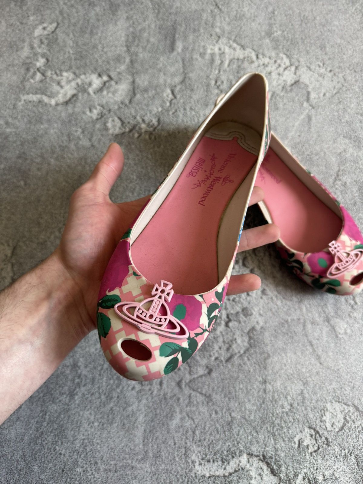 Vintage × Vivienne Westwood Vivienne Westwood anglomania Melissa US7/EUR38 shoes flats Size US 8 / IT 38 - 6 Thumbnail