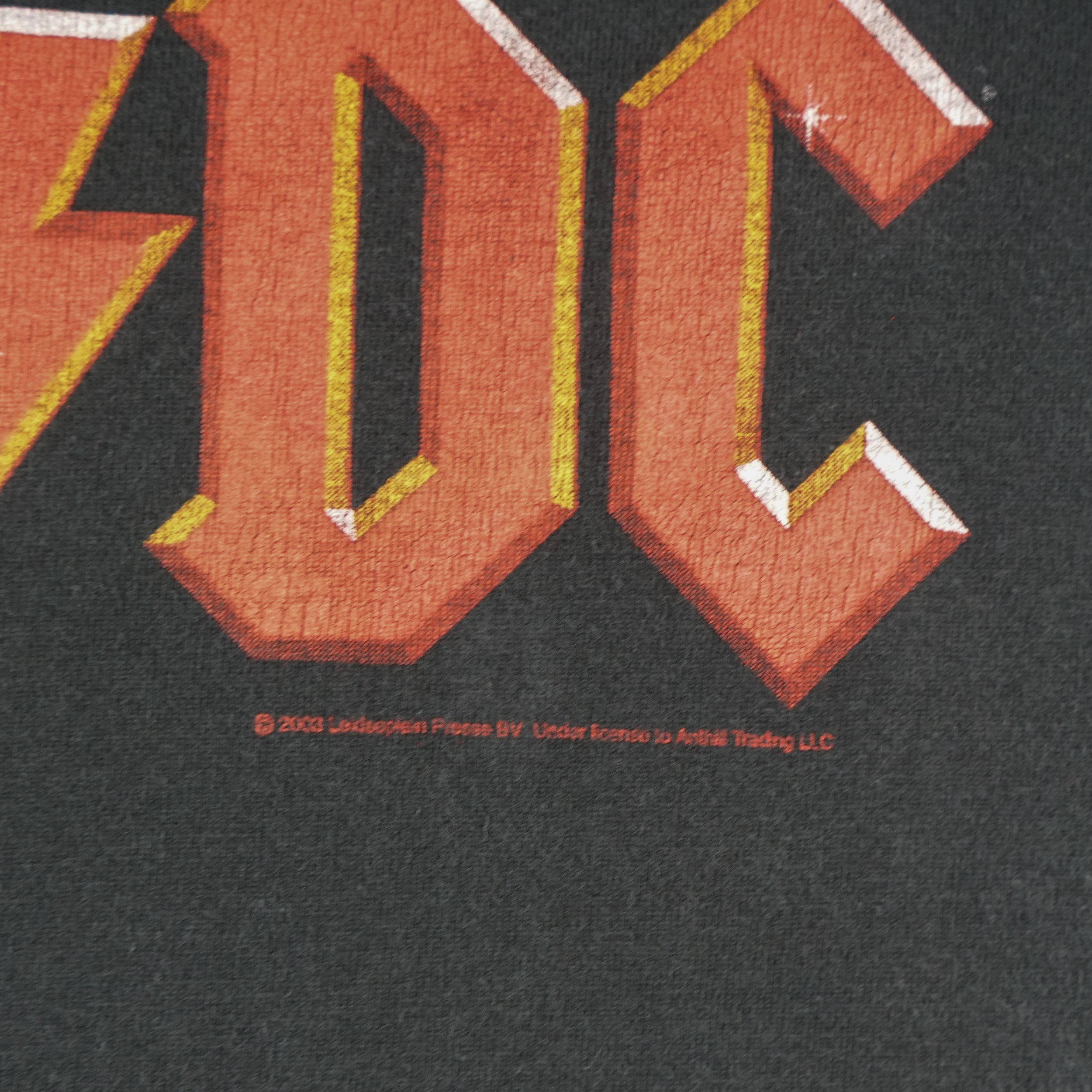 Band Tees × Vintage Vintage 2003 ACDC Concert T-Shirt Size US L / EU 52-54 / 3 - 3 Thumbnail