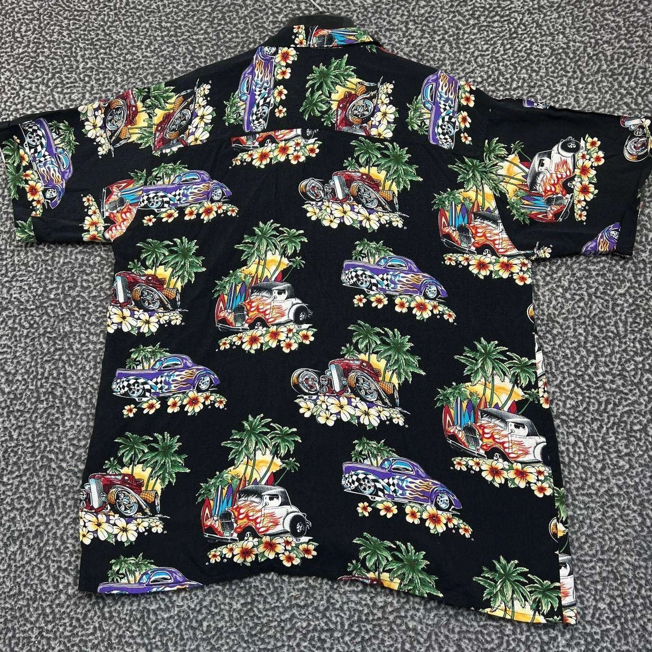 Other Island Collection Shirt Men Hawaiian Button Up Collared L Size US L / EU 52-54 / 3 - 2 Thumbnail