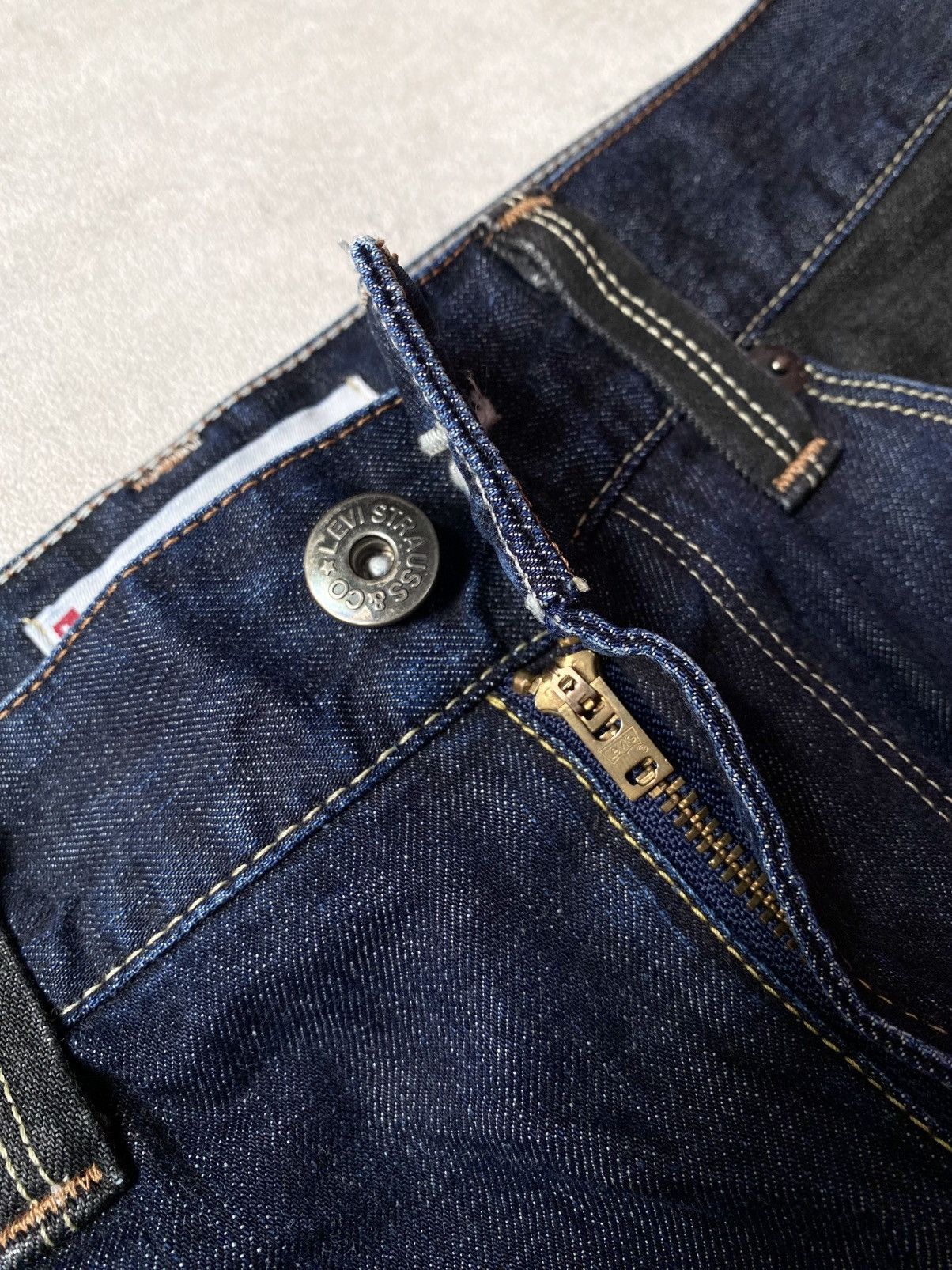 Levi's Vintage 00s Levis 511 Japan Zip Pocket Indigo Denim Size US 32 / EU 48 - 13 Thumbnail