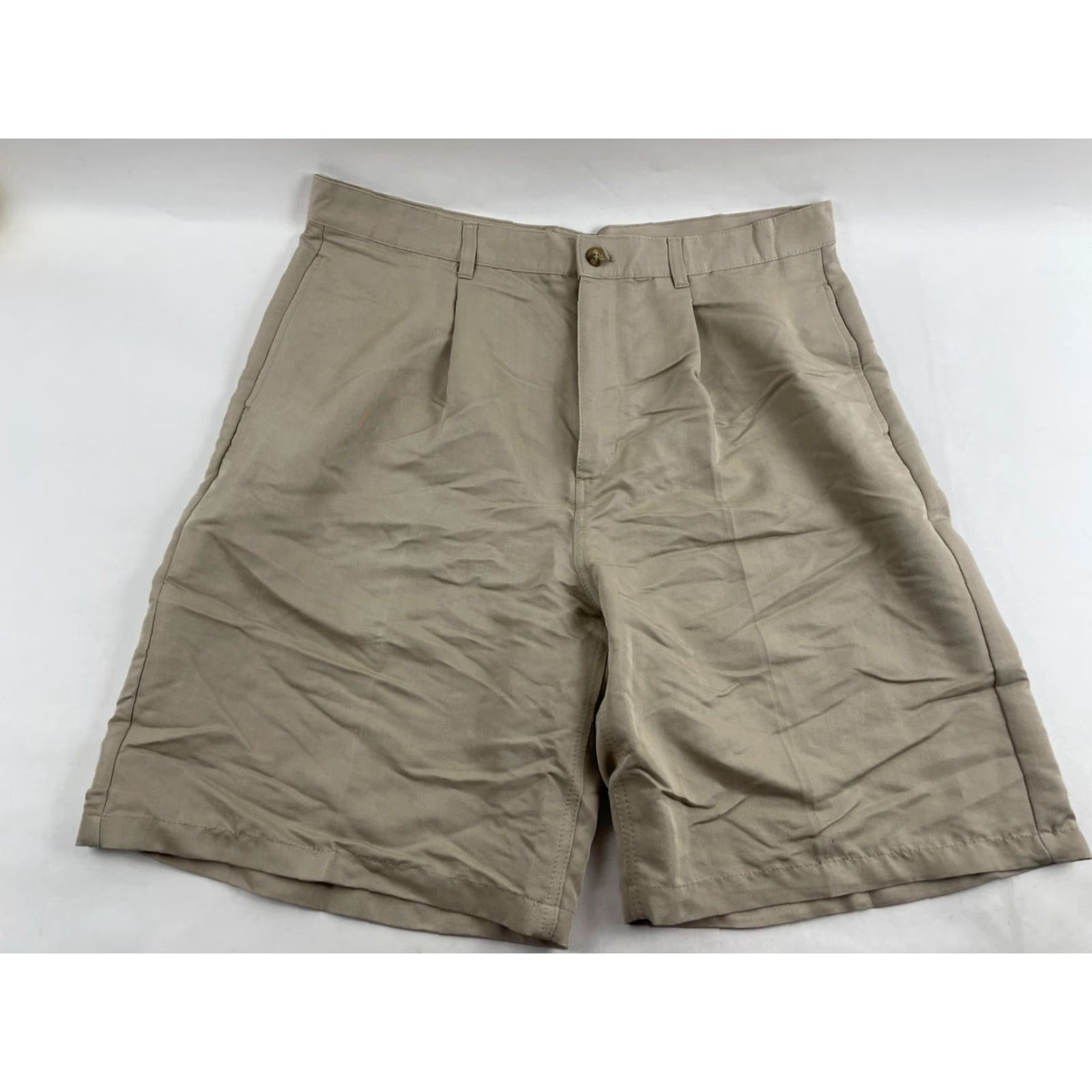 Chaps Chaps Golf Shorts Men's Size 40 Khaki Flat Front Bermuda Pockets Bermuda Chino Regular Mens Size US 40 / EU 56 - 2 Thumbnail