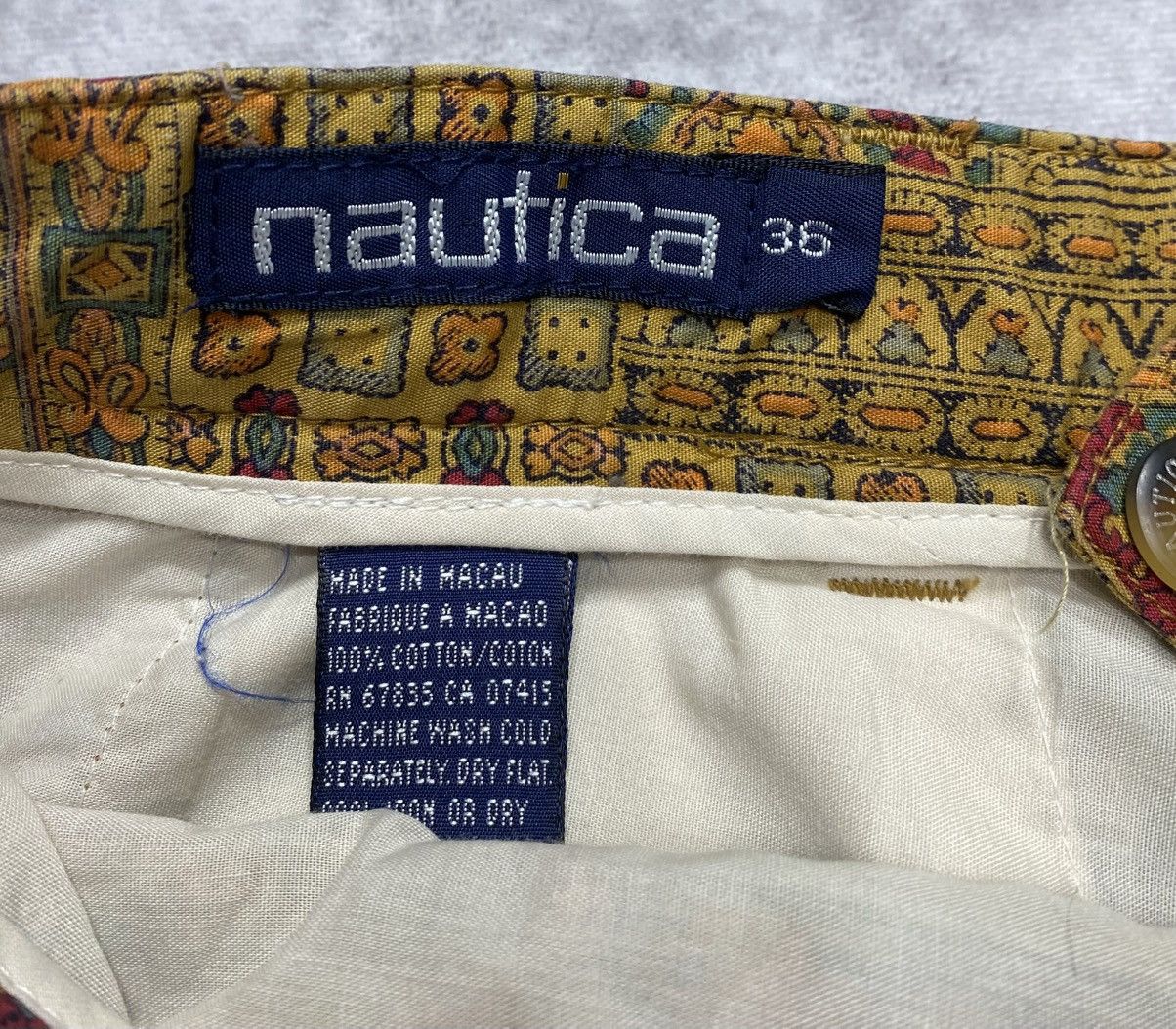 Nautica 90’s Vintage Nautica Mandela Shorts Size US 36 / EU 52 - 3 Thumbnail