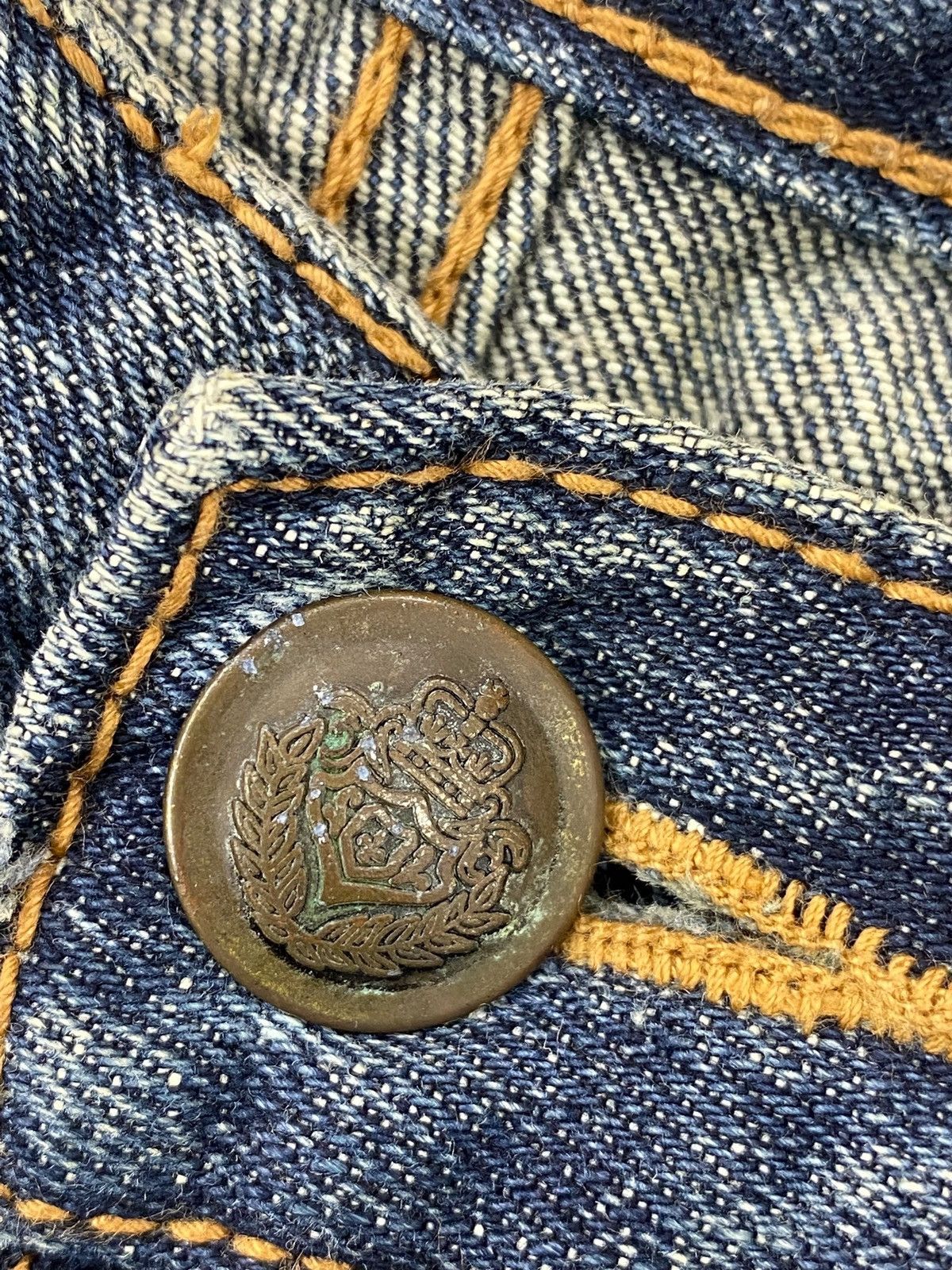 Japanese Brand Japanese Brand Splated Paint Style Bootcut Jeans Size US 29 - 11 Thumbnail