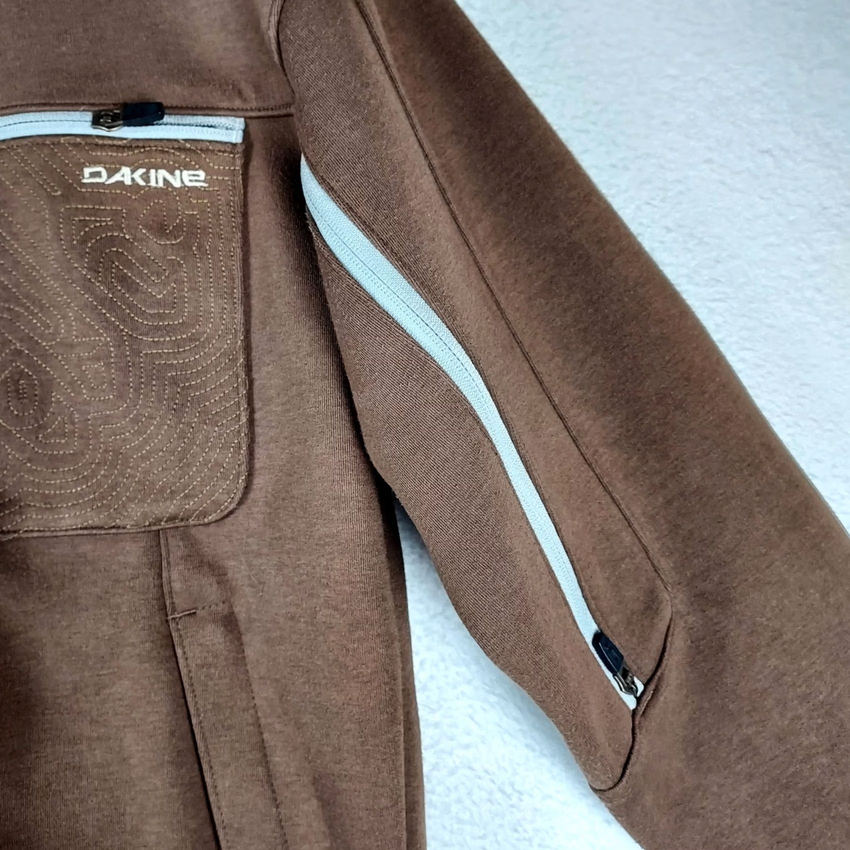 Dakine DAKINE Brown Full Zip Jacket Small Men Regular" Size US S / EU 44-46 / 1 - 7 Thumbnail