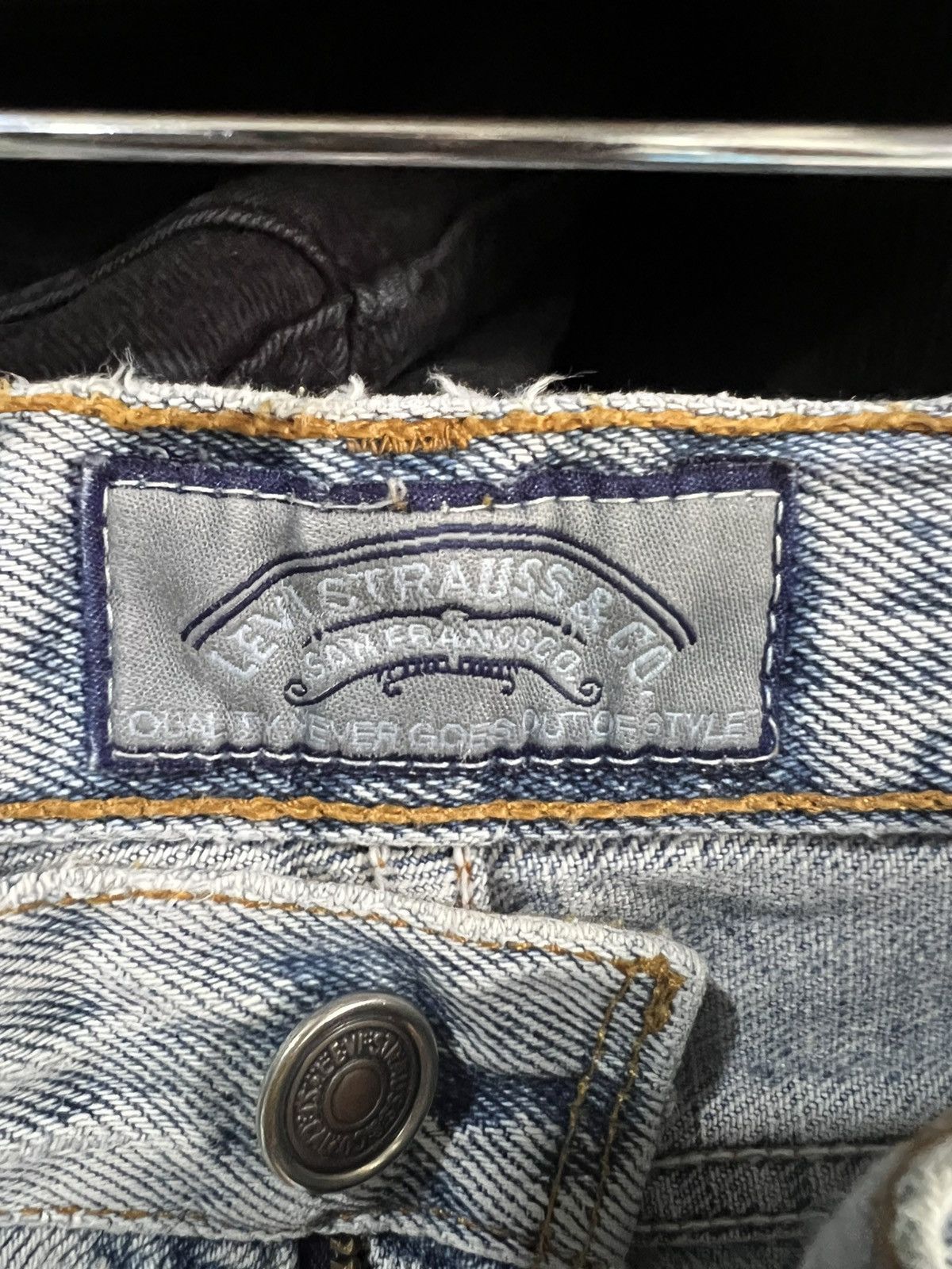 Levi's 🔥Vintage Levis Distressed Denim Size US 26 / EU 42 - 17 Thumbnail