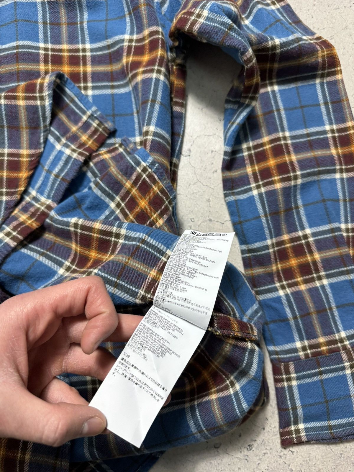 Dsquared2 Dsquared2 Checked Button Flannel Up Shirt Luxury Size US XS / EU 42 / 0 - 9 Thumbnail