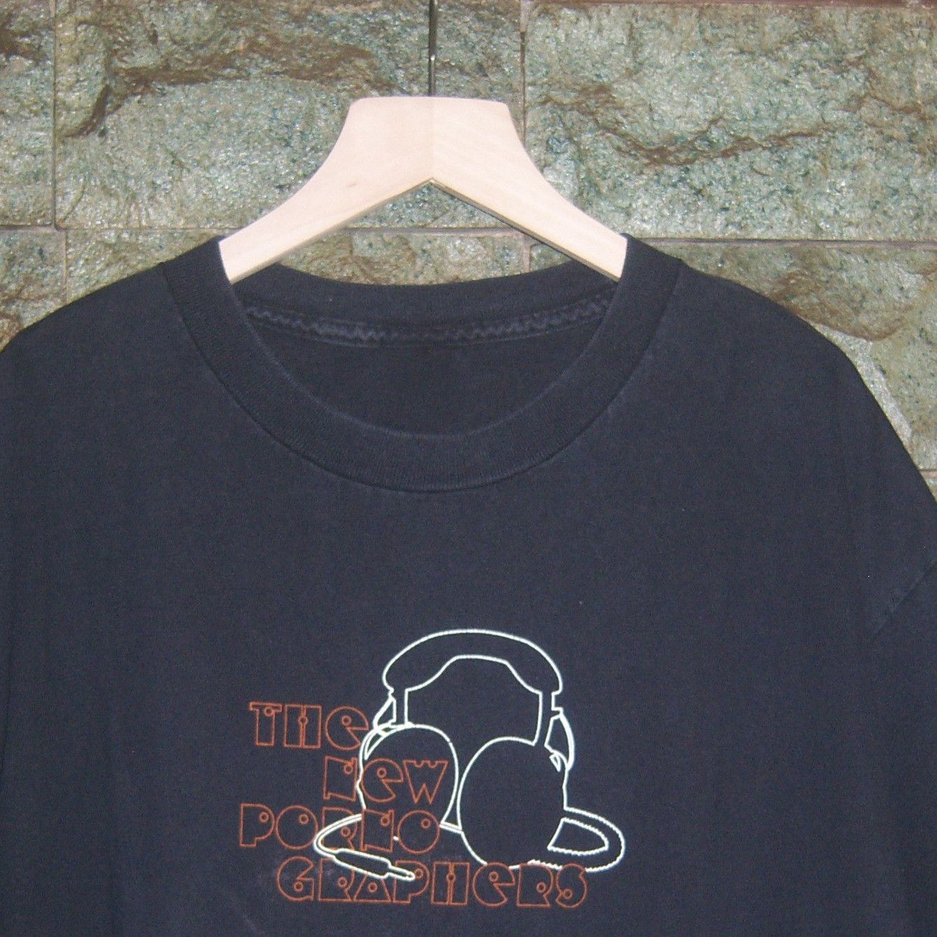 Band Tees × Vintage 00s The New Pornographers Headphone vtg Size US L / EU 52-54 / 3 - 4 Thumbnail