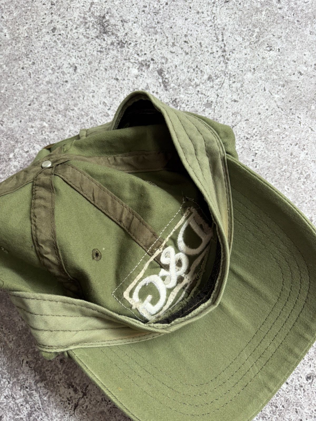 Dolce & Gabbana Dolce & Gabbana Olive Logo Cap Size ONE SIZE - 9 Thumbnail