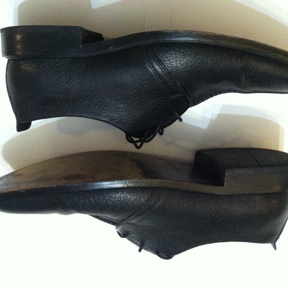 Cole Haan COLE HAAN MENS BLACK LEATHER DRESS SHOES SIZE: 9.5M Size US 9.5 / EU 42-43 - 5 Thumbnail