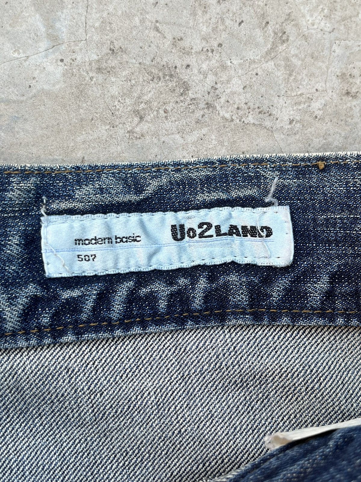 Vintage Y2K UO2LAND JEANS Size US 34 / EU 50 - 5 Thumbnail