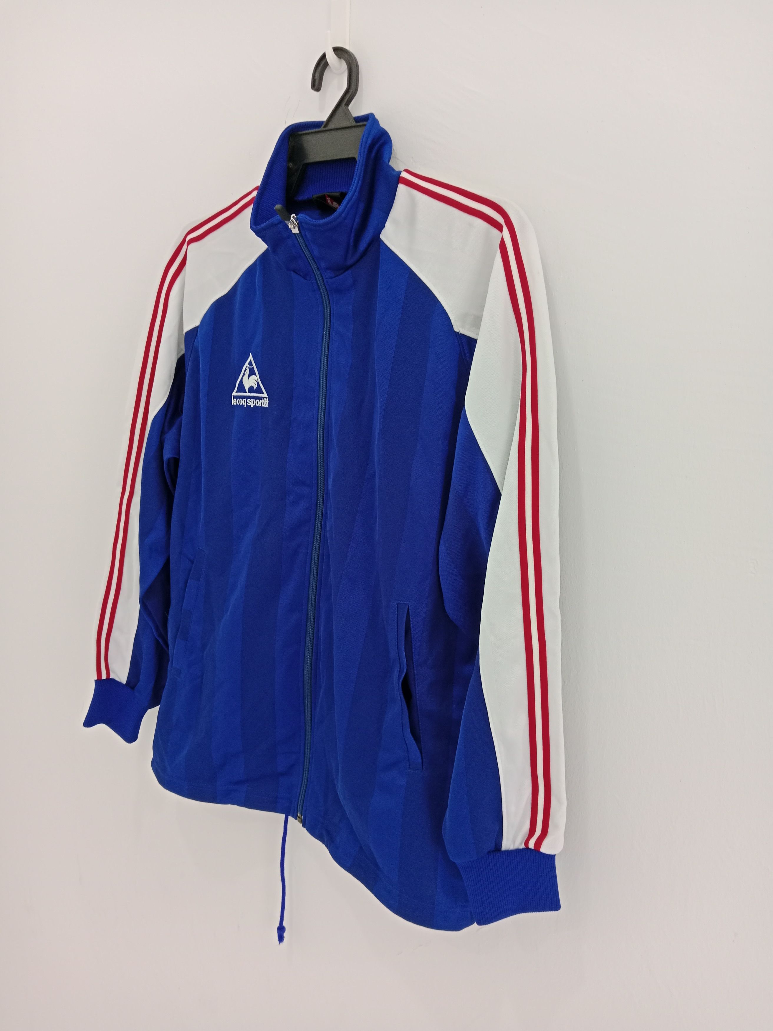 Le Coq Sportif × Vintage Le Coq Sportif Sweater Full Zipper Nice Colour Size US M / EU 48-50 / 2 - 4 Thumbnail