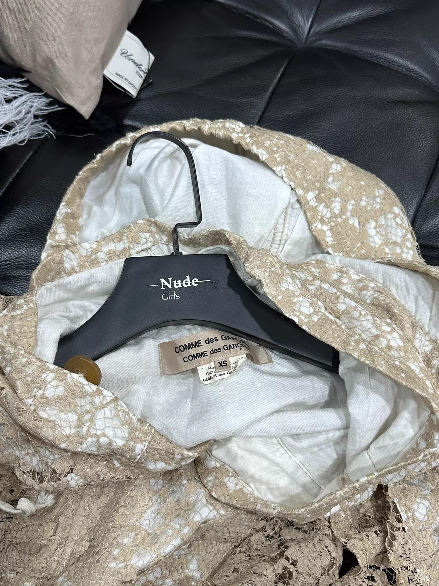 Comme des Garcons Comme des Garçons Lace Hooded Shawl XS Size XS / US 0-2 / IT 36-38 - 5 Thumbnail