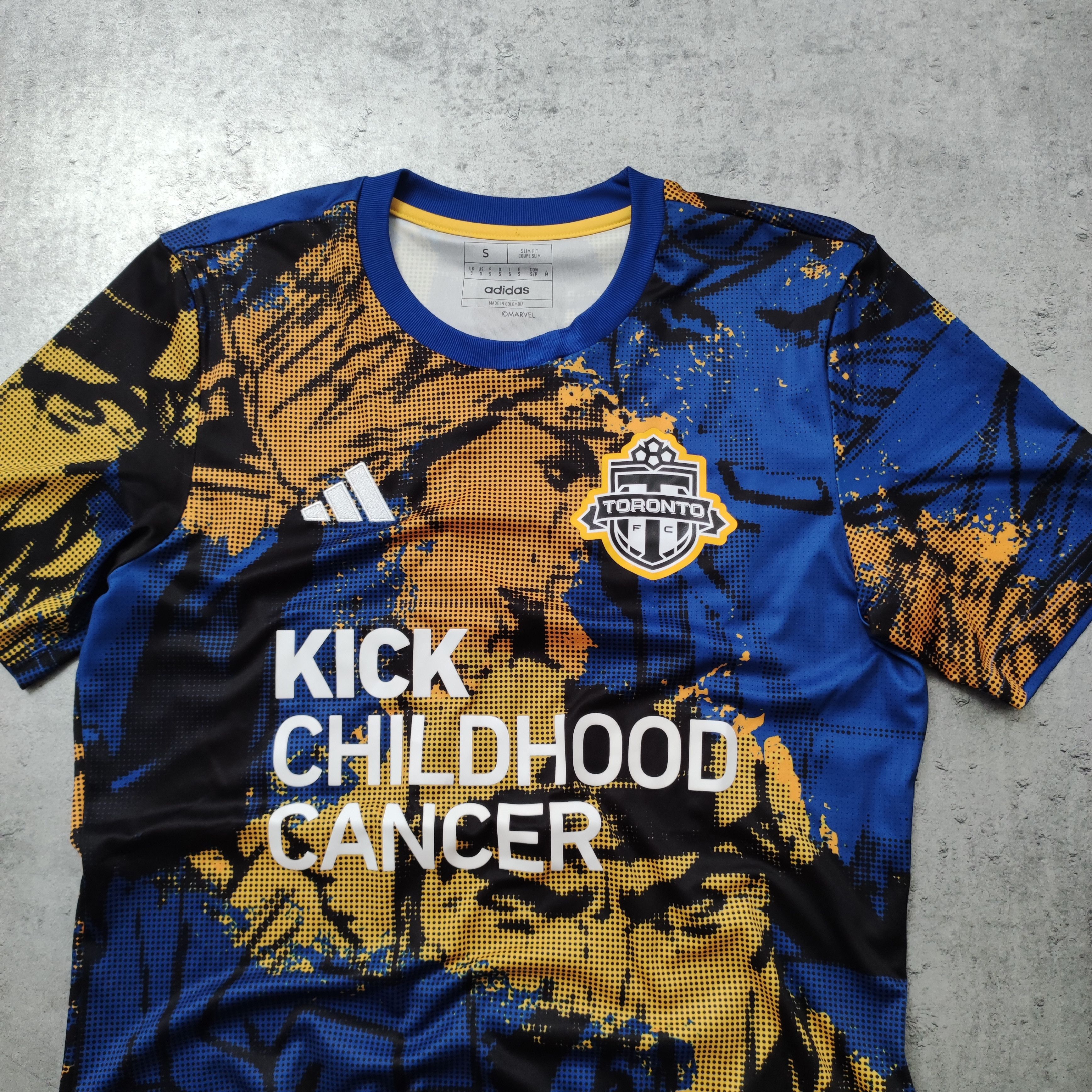 Adidas × Marvel Comics RARE Football Adidas x Toronto FC x Marvel Limited Jersey Size US S / EU 44-46 / 1 - 3 Thumbnail