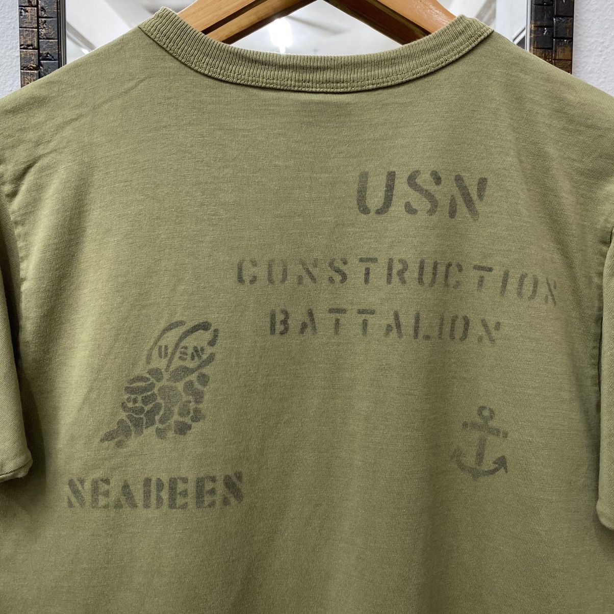 Buzz Rickson's Vintage BUZZ RICKSON Sportswear Us Navy Seabees Western Tee Size US S / EU 44-46 / 1 - 8 Thumbnail
