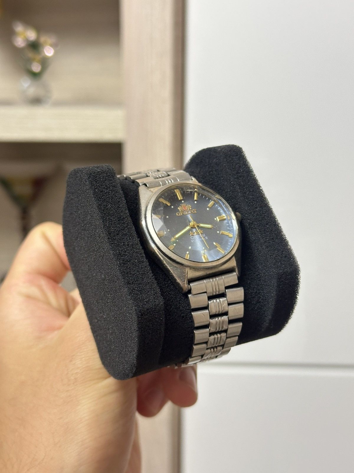Orient Orient Crystal 21 Jewels Japan Made Rare Blue Watch Size ONE SIZE - 2 Thumbnail