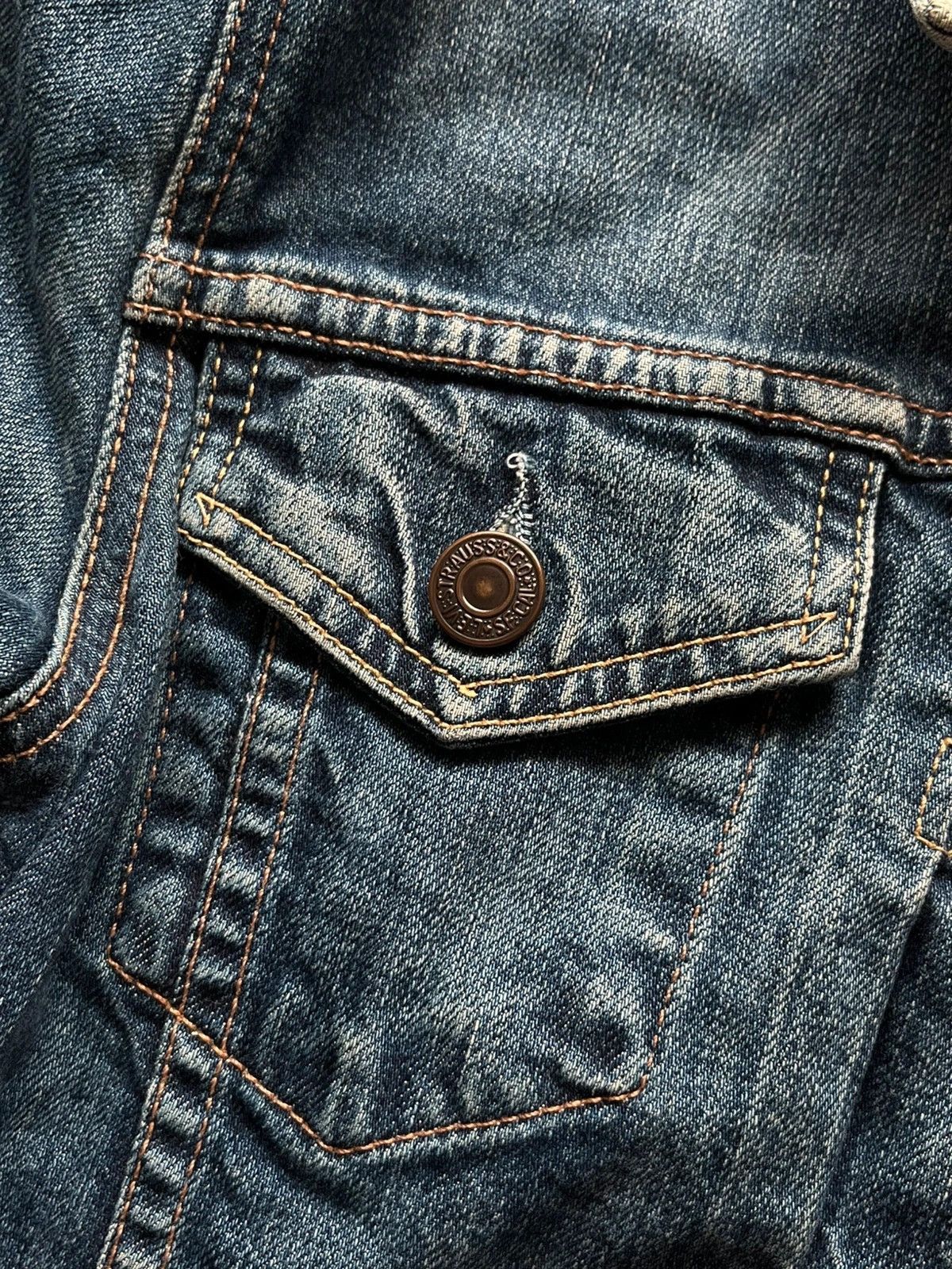 Levi's Levi's 73695 Sz S 2002 Y2K Made in Tunisia Zip Rare Blue Size S / US 4 / IT 40 - 12 Thumbnail
