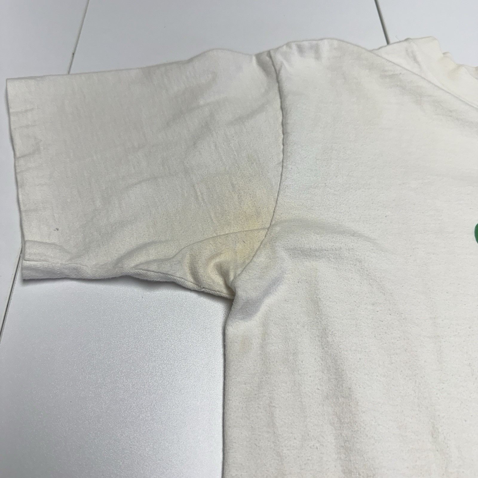 Vintage Vintage 90s Technology T Shirt Mens Medium White Size US M / EU 48-50 / 2 - 4 Thumbnail