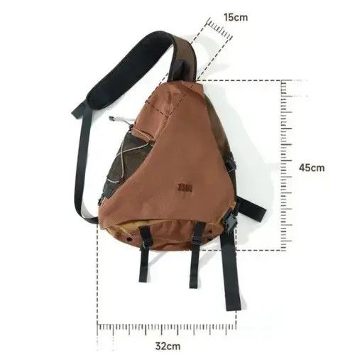 Japanese Brand Vintage Crossbody one-shoulder Bags Unisex Size ONE SIZE - 2 Thumbnail
