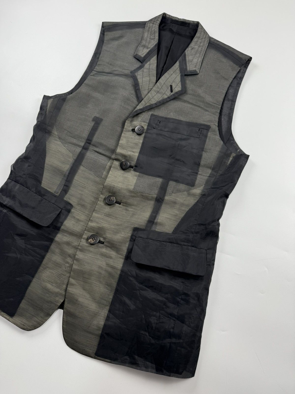 Issey Miyake Issey Miyake Men S/S’96 Vest Size US M / EU 48-50 / 2 - 7 Thumbnail