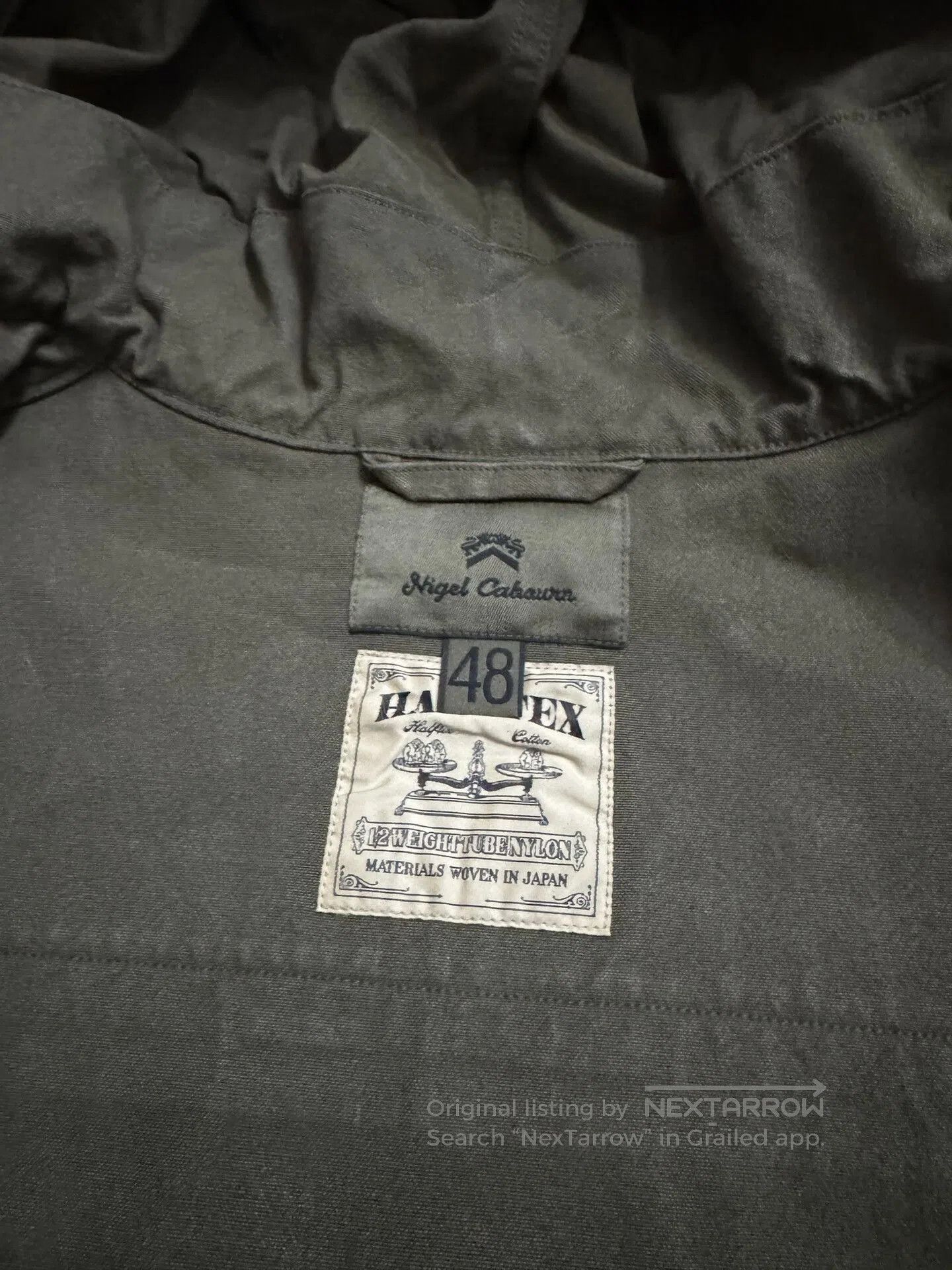 Nigel Cabourn Nigel Cabourn Windshell Coat for Men. Size US M / EU 48-50 / 2 - 3 Thumbnail
