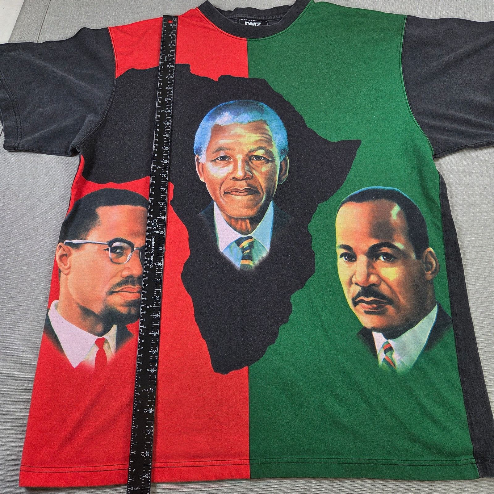 Other DMZ Malcolm X Mandela MLK Africa Graphic Tee Vintage Size US XL / EU 56 / 4 - 9 Thumbnail