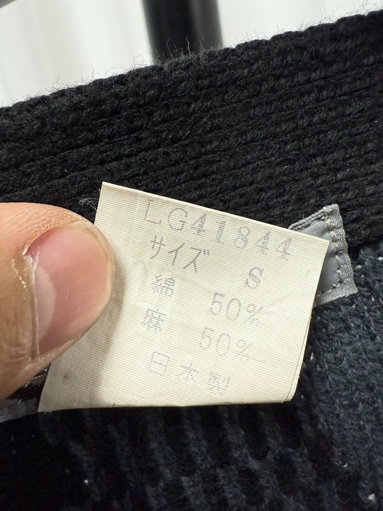Issey Miyake Issey Miyake Black pen period fur striped cardigan Size S / US 4 / IT 40 - 5 Thumbnail