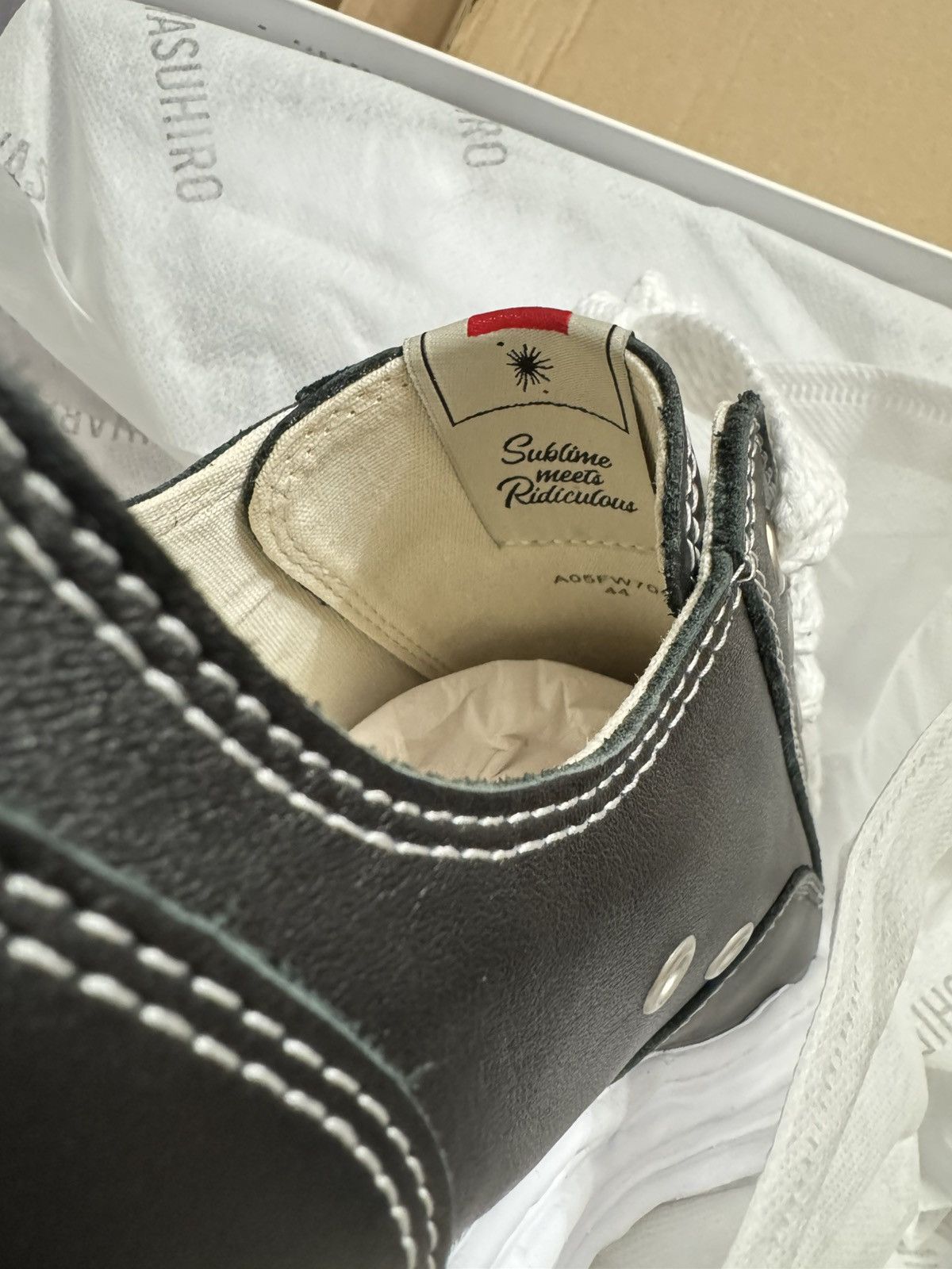 Maison MIHARA YASUHIRO Maison Miharayasuhiro Leather TC OG Sole Sneakers Size US 11 / EU 44 - 9 Thumbnail